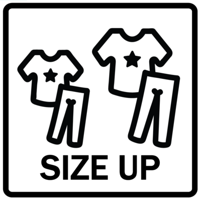 Tøjmærker - Size up
