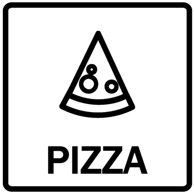 Piktogram - Pizza